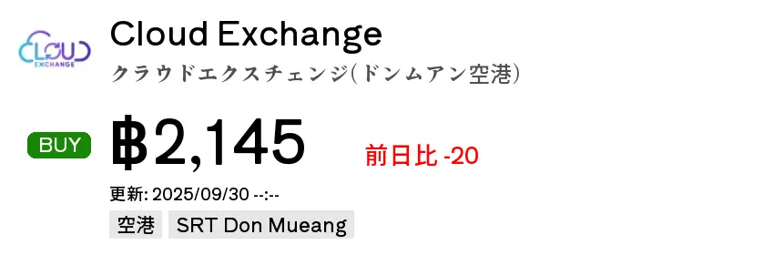 Cloud Exchange クラウドエクスチェンジ(ドンムアン空港)